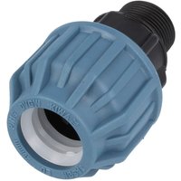 Jason - PP-Klemmverbinder mit ag, ø 32 mm x 1 Zoll - dvgw zugelassen von Jason