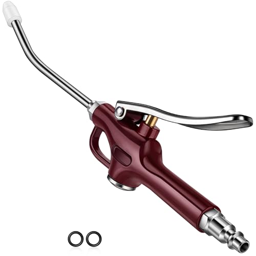 JASTIND Retro Red Air Blow Gun with Silicone Guard Air Nozzle, Stainless Steel Air Blower Gun with Angle Bent Jet Extension, Pneumatic Air Gun Dust Cleaning Tool for Air Compressor Accessories JASTIND Retro Red Air Blow Gun with Silicone Guard Air Nozzle, Stainless Steel Air Blower Gun with Angle Bent Jet Extension, Pneumatic Air Gun Dust Cleaning Tool for Air Compressor Accessories von JASTIND