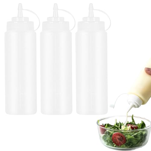 Quetschflasche Dosierflasche 3 PCS 360ml 12oz,Abgestufte Squeeze Flasche,ketchup spender ölflasche dosierflasche,saucenflasche,salatdressing behälter plastikflaschen zum befüllen soßenflaschen Bottle Quetschflasche Dosierflasche 3 PCS 360ml 12oz,Abgestufte Squeeze Flasche,ketchup spender ölflasche dosierflasche,saucenflasche,salatdressing behälter plastikflaschen zum befüllen soßenflaschen Bottle von JASTOO