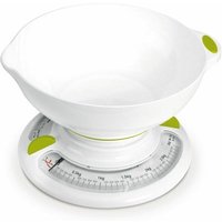 Mechanische Küchenwaage jata Haushalt 610n/ bis zu 3kg/ weiß Mechanische Küchenwaage jata Haushalt 610n/ bis zu 3kg/ weiß von JATA HOGAR