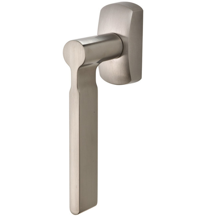 Fenstergriff ID-9  eck. Gehäuse Ultra Mattnickel ( von JATEC