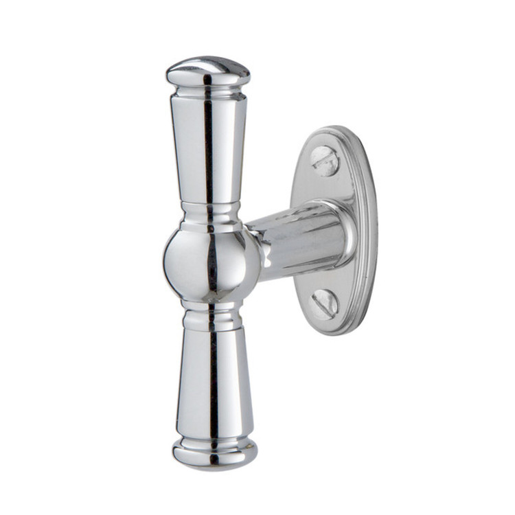 Fenstergriff SANSSOUCI ovales Gehäuse Ultra Messin von JATEC