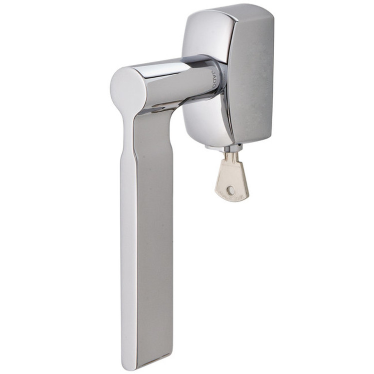 Fenstergriff  abschl. ID-9  eck. Gehäuse Chrom, 30 von JATEC