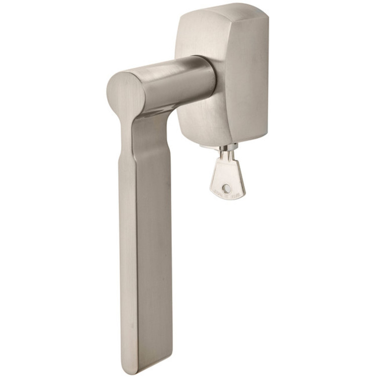 Fenstergriff  abschl. ID-9  eck. Gehäuse Ultra Mat von JATEC