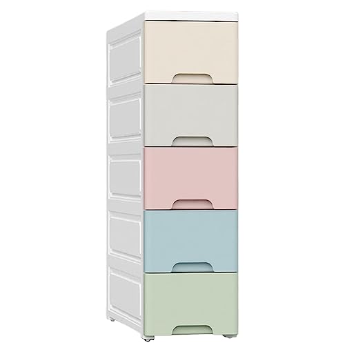 JATIBOSH Badezimmer Clip Organizer Schublade Aufbewahrungsschrank Kunststoff Küche Regal Riss Schrank mit 5 Schubladen Hochschrank, Lagerung Schrank Kleiderschrank, Haushalt JATIBOSH Badezimmer Clip Organizer Schublade Aufbewahrungsschrank Kunststoff Küche Regal Riss Schrank mit 5 Schubladen Hochschrank, Lagerung Schrank Kleiderschrank, Haushalt von JATIBOSH