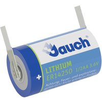 Jauch Quartz - er 14250J-T Spezial-Batterie 1/2 aa U-Lötfahne Lithium 3.6 v 1200 mAh 1 St. von JAUCH QUARTZ