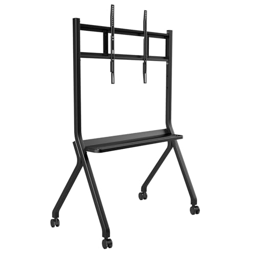JAV Smart Board Stand for Interactive Whiteboard 55"-86", Four Lockable Wheels, Design for The Modern Office or Classroom von JAV