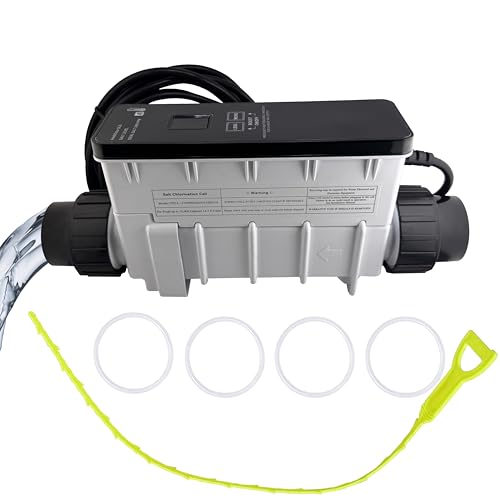 EC-520888 IC15 Salzchlorgenerator, Ersatz mit IntelliChlor IC15 Salzwasser, bis zu 15.000 Gallonen In-Ground Swimming Pools Salzwasser Chlorgenerator System ersetzt 520888 von JAVENYIMAN