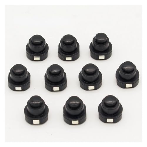 10PCS Flashlight Torch Part Round Push Button Switch Black DC 30V 1A 10mm x 10mm 10PCS Flashlight Torch Part Round Push Button Switch Black DC 30V 1A 10mm x 10mm von JAVJIYAI