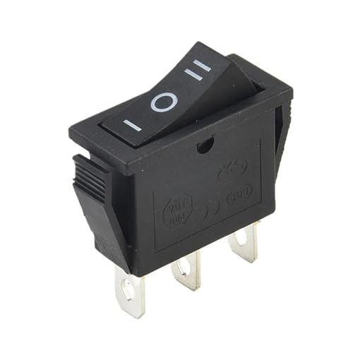 3 Position KCD3 Rocker Switch ON-OFF 3 Pins Electrical Equipment With Light Power Switch Switch Cap 12V 16A 250VAC von JAVJIYAI