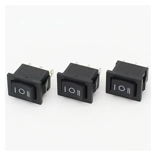 3 position rocker switch 3 pins on off on snap switch 5pcs 3 position rocker switch 3 pins on off on snap switch 5pcs von JAVJIYAI