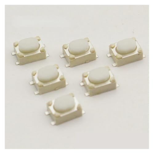 50pcs/lot SMT 3x4x2.5MM 4PIN Tactile Tact Push Button MicroSwitch G75 Self-reset Car Remote Control Switch 50pcs/lot SMT 3x4x2.5MM 4PIN Tactile Tact Push Button MicroSwitch G75 Self-reset Car Remote Control Switch von JAVJIYAI