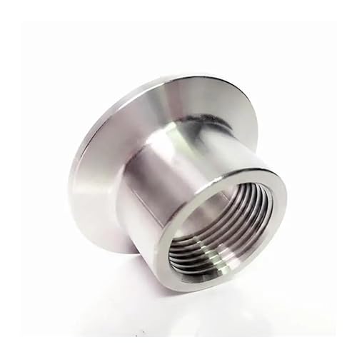 JAVJIYAI 1" BSPT Female x 1.5" Tri Clamp SUS 304 Stainless Steel Coupler Fitting Home Brewing Beer JAVJIYAI 1" BSPT Female x 1.5" Tri Clamp SUS 304 Stainless Steel Coupler Fitting Home Brewing Beer von JAVJIYAI