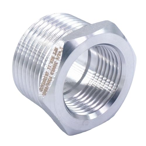 JAVJIYAI 1" NPT Male x 3/4" NPT Female 304 Stainless Steel Reducing Bush Forged Pipe Fitting 3000 PSI Water Gas Oil von JAVJIYAI