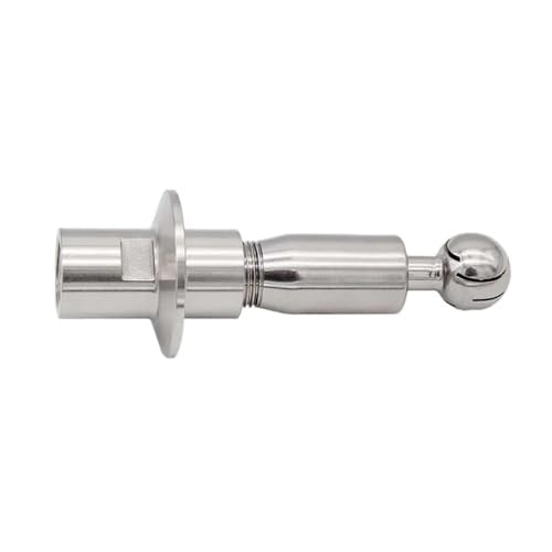JAVJIYAI 1.5" TC(50.5mm) Spray Ball Rotating CIP 1/2" NPT Female Opening Homebrew Beer Tank 304 Stainless Homebrew von JAVJIYAI