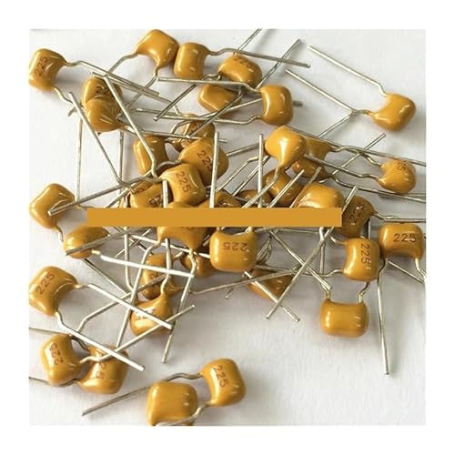 JAVJIYAI 1000pcs/lot Multilayer Ceramic Capacitor 2.2uF 225 50V 2200nF 225M P=5.08mm von JAVJIYAI
