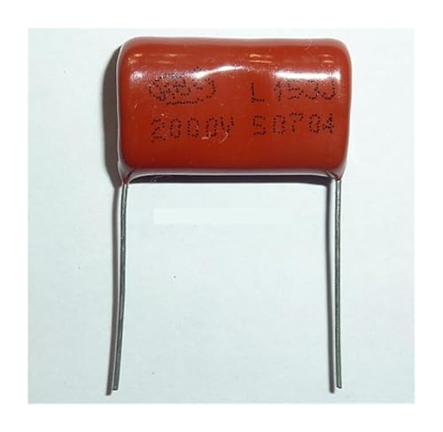 JAVJIYAI 100pcs CBB Capacitor 153 2000V 153J 2KV 0.015uF 15nF P24 CBB81 Metallized Polypropylene Film Capacitor JAVJIYAI 100pcs CBB Capacitor 153 2000V 153J 2KV 0.015uF 15nF P24 CBB81 Metallized Polypropylene Film Capacitor von JAVJIYAI