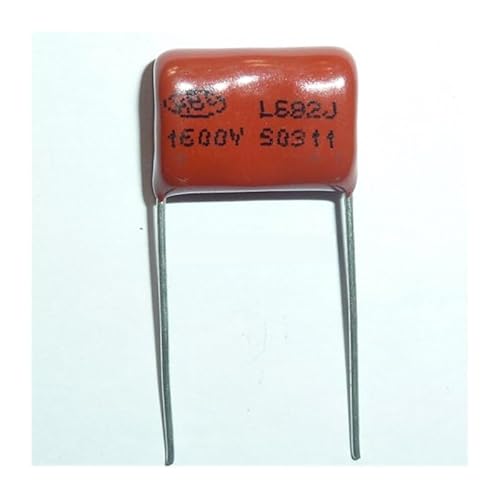 JAVJIYAI 100pcs CBB Capacitor 682 1600V 682J 1.6KV 6800pF 6.8nF P15 CBB81 Metallized Polypropylene Film Capacitor JAVJIYAI 100pcs CBB Capacitor 682 1600V 682J 1.6KV 6800pF 6.8nF P15 CBB81 Metallized Polypropylene Film Capacitor von JAVJIYAI