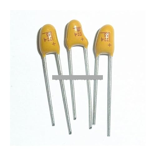 JAVJIYAI 100pcs Tantalum Capacitor 0.22uF 35V 35V0.22uF DIP Radial JAVJIYAI 100pcs Tantalum Capacitor 0.22uF 35V 35V0.22uF DIP Radial von JAVJIYAI