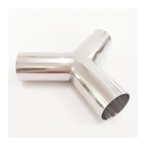 JAVJIYAI 108mm 4.25" Pipe OD Butt Welding Y Shaped 3 Way SUS 304 Stainless Steel Fitting Spliter Homebrew Beer Wine JAVJIYAI 108mm 4.25" Pipe OD Butt Welding Y Shaped 3 Way SUS 304 Stainless Steel Fitting Spliter Homebrew Beer Wine von JAVJIYAI
