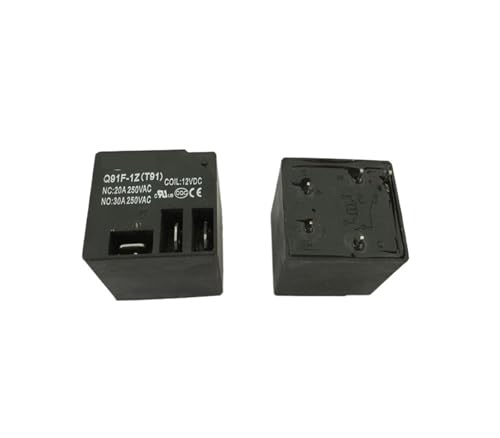 JAVJIYAI 10PCS Q91F-1Z(T91) DC 12V Electrical PCB Type Power Relay 250V 30A von JAVJIYAI