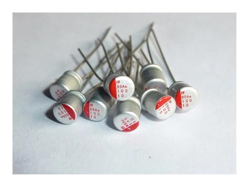 JAVJIYAI 10pcs 10uF 10V FP 4x5mm for Motherboard 10V10uF Solid Electrolytic Capacitors JAVJIYAI 10pcs 10uF 10V FP 4x5mm for Motherboard 10V10uF Solid Electrolytic Capacitors von JAVJIYAI