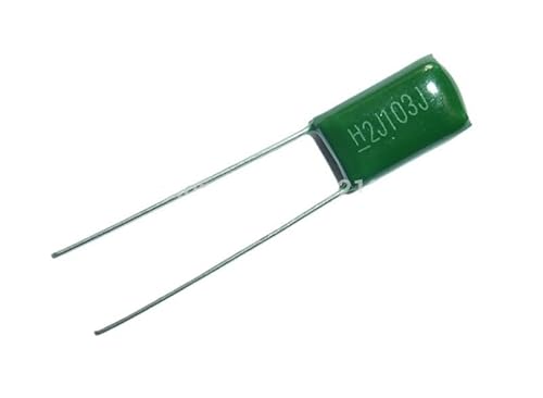 JAVJIYAI 10pcs Mylar Film Capacitor 630V 2J103J 0.01uF 10nF 2J103 5% Polyester Film Capacitor JAVJIYAI 10pcs Mylar Film Capacitor 630V 2J103J 0.01uF 10nF 2J103 5% Polyester Film Capacitor von JAVJIYAI
