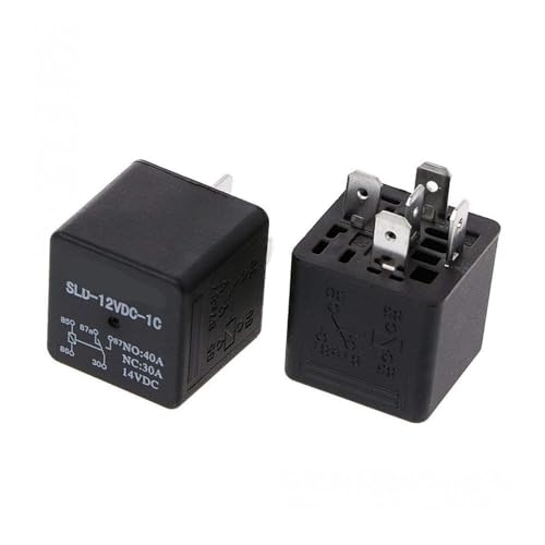 JAVJIYAI 10pcs Relay SLDH-12VDC-1C a Set of Conversion 60A14VDC 5 feet Wide pin Socket Type 4142 JAVJIYAI 10pcs Relay SLDH-12VDC-1C a Set of Conversion 60A14VDC 5 feet Wide pin Socket Type 4142 von JAVJIYAI