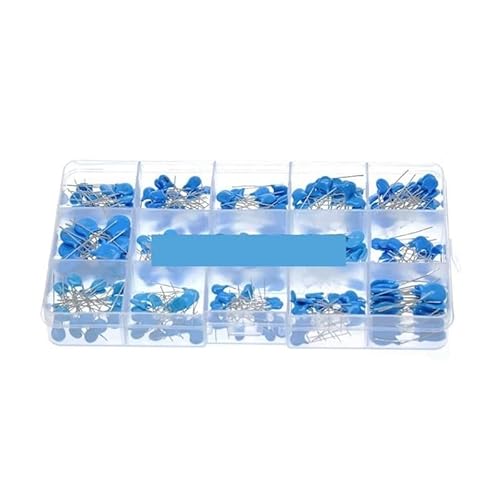 JAVJIYAI 15values*20pcs Capacitor Set high Voltage Ceramic capacitors Assortment Assorted kit Box 1nf 2.2nf 10nf 22nf 0.47nf 0.56nf-10nf JAVJIYAI 15values*20pcs Capacitor Set high Voltage Ceramic capacitors Assortment Assorted kit Box 1nf 2.2nf 10nf 22nf 0.47nf 0.56nf-10nf von JAVJIYAI
