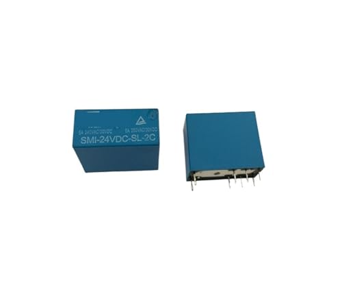 JAVJIYAI 1PCS SMI-24VDC-SL-2C DC 24V 5A 250V 8PIN Power Relay JAVJIYAI 1PCS SMI-24VDC-SL-2C DC 24V 5A 250V 8PIN Power Relay von JAVJIYAI