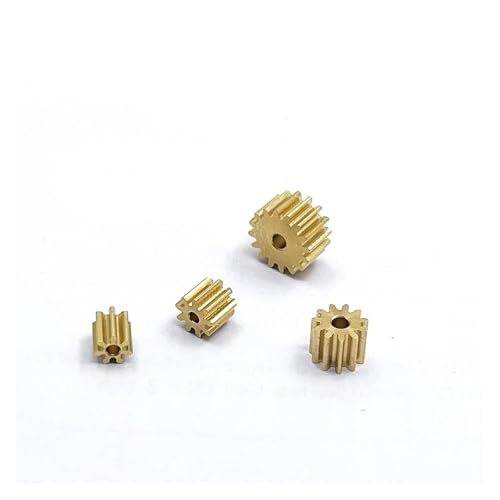 JAVJIYAI 1pc 0.5 Modulus 16 Teeth 2.98mm Hole Metal Copper Gear for Spindle Transmission Gear Fit 3mm Shaft JAVJIYAI 1pc 0.5 Modulus 16 Teeth 2.98mm Hole Metal Copper Gear for Spindle Transmission Gear Fit 3mm Shaft von JAVJIYAI