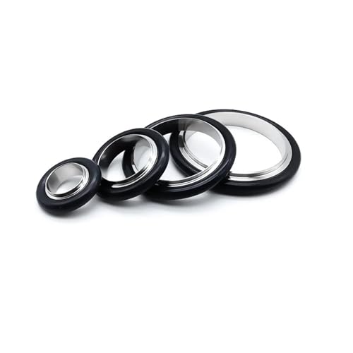 JAVJIYAI 1pcs KF25 Vacuum KF Center Ring with FKM O Ring, Center Ring Seal von JAVJIYAI