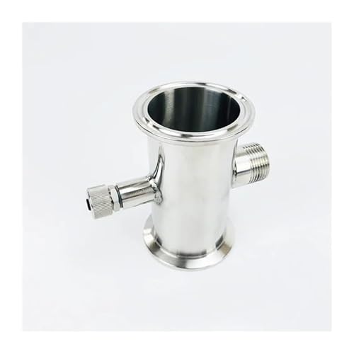 JAVJIYAI 2"(51mm) OD64 Tri-Clamp Rectification Module with External Thread 3/4",Reflux Column for, Length 4"(100mm),SS304 von JAVJIYAI