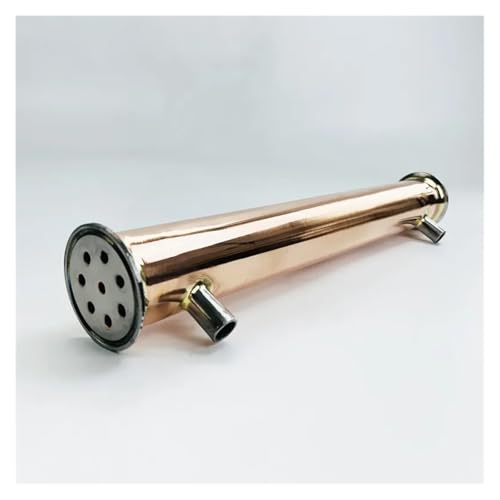 JAVJIYAI 2" 51mm(OD64mm) Copper,Dephlegmator with 1/4" Female Tread,Length 450mm von JAVJIYAI
