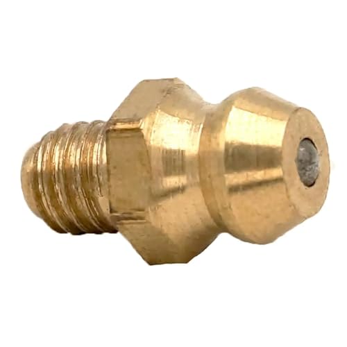 JAVJIYAI 20pcs M5x0.8 Male Brass Grease Nipple Fitting von JAVJIYAI