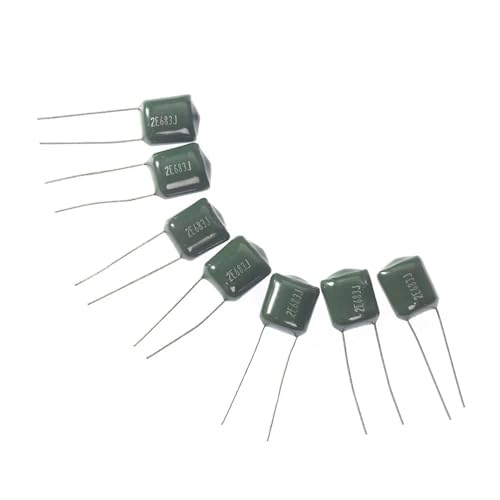 JAVJIYAI 2A331 2A471 2A561 2A681 2A102 Capacitor Set 24 Values 660pcs, 2A221~2A474 Polyester Polypropylene Film Capacitor Assortment kit von JAVJIYAI