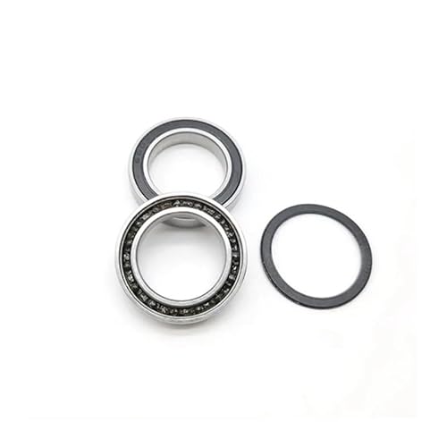 JAVJIYAI 2Pcs 6805 Stainless Steel Hybrid Ceramic Bearing 25x37x7 mm ABEC-7 Bicycle Bottom Brackets & Spares 6805RS Si3N4 Ball Bearings JAVJIYAI 2Pcs 6805 Stainless Steel Hybrid Ceramic Bearing 25x37x7 mm ABEC-7 Bicycle Bottom Brackets & Spares 6805RS Si3N4 Ball Bearings von JAVJIYAI