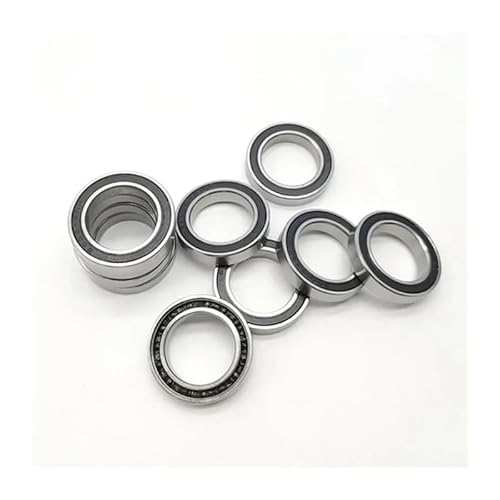 JAVJIYAI 2Pcs 6806 Stainless Steel Hybrid Ceramic Bearing 30x42x7 mm ABEC-7 Bicycle Bottom Brackets & Spares 6806RS Si3N4 Ball Bearings JAVJIYAI 2Pcs 6806 Stainless Steel Hybrid Ceramic Bearing 30x42x7 mm ABEC-7 Bicycle Bottom Brackets & Spares 6806RS Si3N4 Ball Bearings von JAVJIYAI