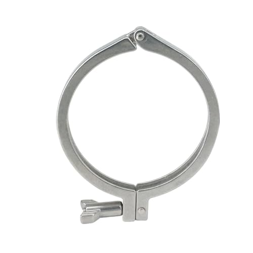 JAVJIYAI 4.5" Tri Clamp 130mm Ferrule O/D 304 Stainless Steel Casting Fitting Dairy Brewing von JAVJIYAI