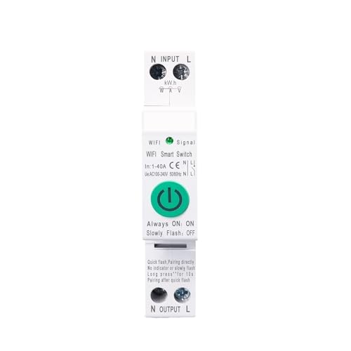 JAVJIYAI 40A 1P+N Smart Switch Meter Kwh Metering Monitoring Circuit Breaker Timer Relay JAVJIYAI 40A 1P+N Smart Switch Meter Kwh Metering Monitoring Circuit Breaker Timer Relay von JAVJIYAI