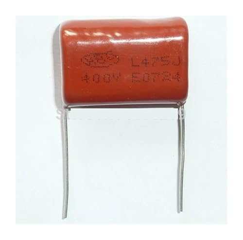 JAVJIYAI 50pcs CBB Capacitor 475 400V 475J 4.7uF 4700nF P27 CL21 Metallized Polypropylene Film Capacitor JAVJIYAI 50pcs CBB Capacitor 475 400V 475J 4.7uF 4700nF P27 CL21 Metallized Polypropylene Film Capacitor von JAVJIYAI