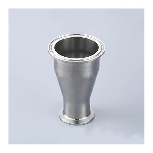 JAVJIYAI 51mm 2" to 32mm 1.25" Pipe OD 2" to 1.5" Tri Clamp Reducer SUS 304 Stainless Pipe Fitting Homebrew JAVJIYAI 51mm 2" to 32mm 1.25" Pipe OD 2" to 1.5" Tri Clamp Reducer SUS 304 Stainless Pipe Fitting Homebrew von JAVJIYAI