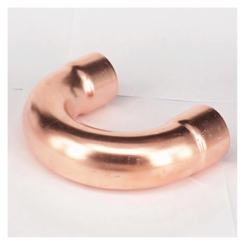 JAVJIYAI 54x1.5x154mm 180 Degree Elbow Copper End Feed Welding Pipe Adapter Air Condtioner Refrigerator JAVJIYAI 54x1.5x154mm 180 Degree Elbow Copper End Feed Welding Pipe Adapter Air Condtioner Refrigerator von JAVJIYAI