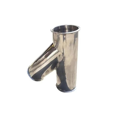 JAVJIYAI 57mm 2.25" Pipe OD 2.5" Tri Clamp Oblique Y Shaped 3 Way SUS 304 Stainless Fitting Spliter Homebrew Beer Wine JAVJIYAI 57mm 2.25" Pipe OD 2.5" Tri Clamp Oblique Y Shaped 3 Way SUS 304 Stainless Fitting Spliter Homebrew Beer Wine von JAVJIYAI