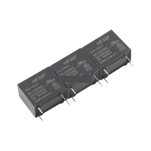 JAVJIYAI 5Pcs/Lot Relay JZC HF32F-005-HSL3 HF32F-012-HSL3 HF32F-024-HSL3 4PIN 3A 5V 12V 24V High Sensitive Power Relay ZHANQQIYIN(HF32F-024-HSL3) von JAVJIYAI