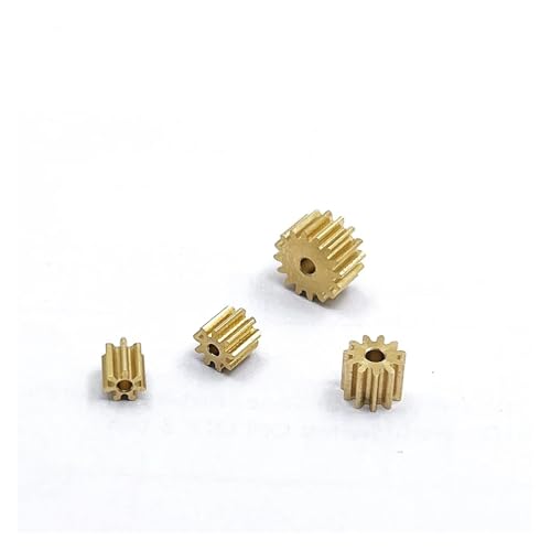 JAVJIYAI 5pcs/Lot 0.5 Modulus 10T 2.28MM Hole Metal Copper Gear for Spindle Gear Fit 1mm 1.5mm 2mm 2.3mm Shaft JAVJIYAI 5pcs/Lot 0.5 Modulus 10T 2.28MM Hole Metal Copper Gear for Spindle Gear Fit 1mm 1.5mm 2mm 2.3mm Shaft von JAVJIYAI