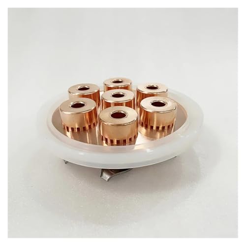 JAVJIYAI 6" Copper Bubble Plate Set with Double Card Slot Gasket for 6" (154mm) Flange OD167mm von JAVJIYAI