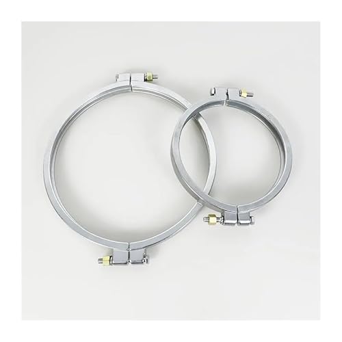 JAVJIYAI 8"（204mm） OD217mm High Pressure Tri Clamp Stainless Steel 304 Middle Type Ferrule Flange for Homebrewing von JAVJIYAI