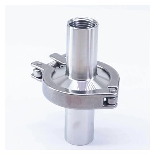 JAVJIYAI A Kit 1/2" NPT Female x 1.5" Tri Clamp SUS 304 Stainless Steel Fitting Union Set for Home Brew Beer von JAVJIYAI