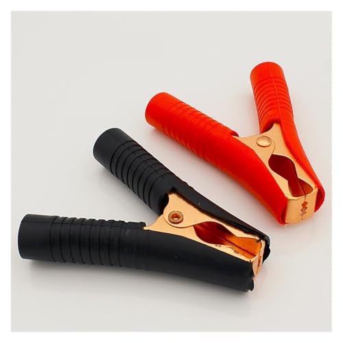 JAVJIYAI Car Battery Clamps Crocodile Clip 100A Red+Black JAVJIYAI Car Battery Clamps Crocodile Clip 100A Red+Black von JAVJIYAI